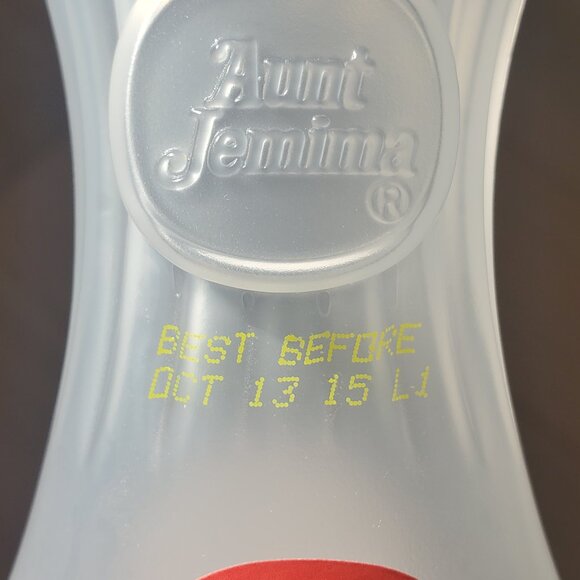 Pancake Syrup Aunt Jemima bottle Vintage Collectibles - Picture 3 of 7